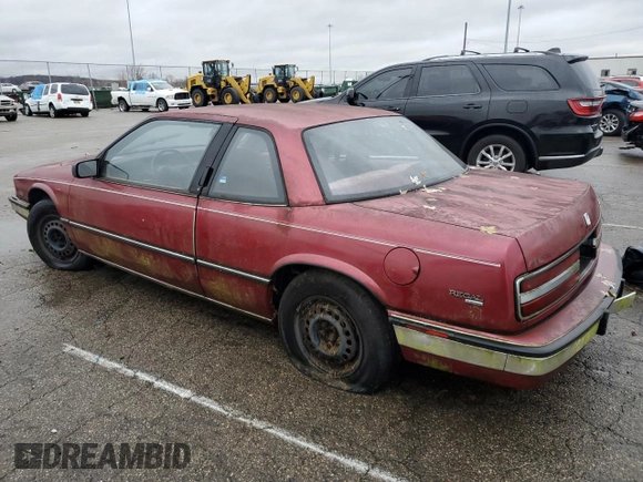 1990 Buick Regal with VIN 2G4WB14L0L1452307, listed as a Copart auction lot 85459214 with 139,864 mi miles and Clean Title. Bid and sale history available at DreamBid. Image 2.