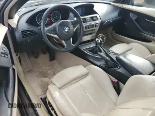 2007 BMW 6 Series 650i with VIN WBAEH13577CR46470, listed as a Copart auction lot 81734804 with 173,548 mi miles and Salvage Title. Bid and sale history available at carsss.com. Image 8.