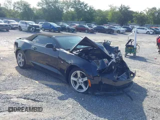 2019 Chevrolet Camaro 1LT with VIN 1G1FB3DS6K0134539, listed as a IAAI auction lot 42646844 with 55,275 mi miles and . Bid and sale history available at DreamBid. Image 1.