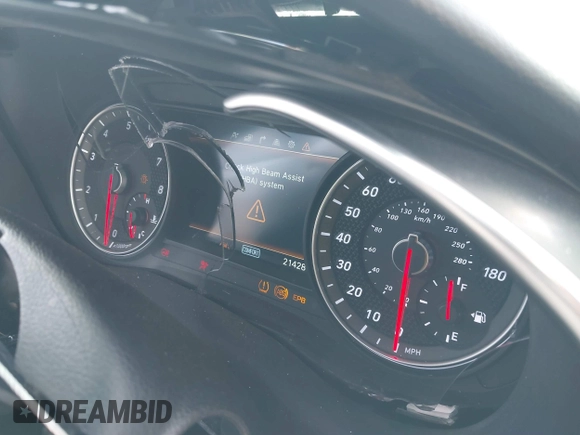 2021 Genesis G70 3.3T z VIN KMTG34LEXMU074563, wystawiony jako IAAI lot #40170167 z przebiegiem 21 428 mil mil oraz . Historia ofert i sprzedaży dostępna na DreamBid. Obrazek 7.