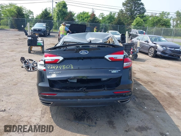 2019 Ford Fusion Titanium with VIN 3FA6P0D92KR247270, listed as a IAAI auction lot 42474803 with Not provided miles and . Bid and sale history available at DreamBid. Image 15.