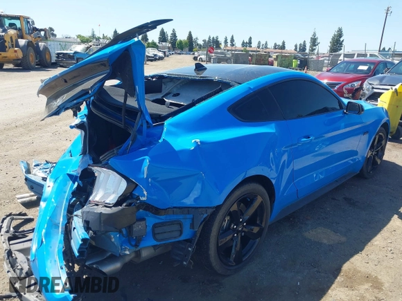2022 Ford Mustang GT with VIN 1FA6P8CFXN5107884, listed as a IAAI auction lot 41992310 with 34,673 mi miles and . Bid and sale history available at DreamBid. Image 4.