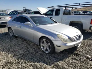 2006 Mercedes-Benz CLS-Class with VIN WDDDJ75X16A073061, listed as a Copart auction lot 75658154 with 107,689 mi miles and Salvage Title. Bid and sale history available at carsss.com. Image 4.