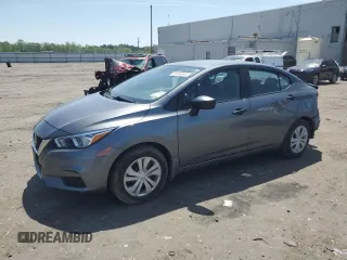 2022 Nissan Versa S с VIN 3N1CN8DV4NL847653, выставлен на аукционе Copart как лот 54589595 с пробегом 53 966 миль миль и Списание • Salvage title. История ставок и продаж доступна на DreamBid. Изображение 1.
