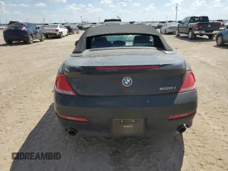 2010 BMW 6 Series 650i with VIN WBAEB5C52AC225960, listed as a Copart auction lot 71639634 with 114,696 mi miles and Clean Title. Bid and sale history available at carsss.com. Image 6.