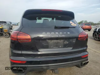 2015 Porsche Cayenne Turbo with VIN WP1AC2A28FLA82086, listed as a Copart auction lot 59860125 with 113,414 mi miles and Salvage title. Bid and sale history available at DreamBid. Image 6.