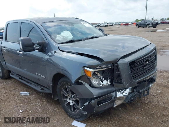 2021 Nissan Titan SV z VIN 1N6AA1EF8MN536575, wystawiony jako IAAI lot #42079874 z przebiegiem 45 332 mil mil oraz . Historia ofert i sprzedaży dostępna na DreamBid. Obrazek 6.