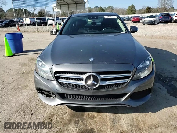 2017 Mercedes-Benz C C 300 with VIN 55SWF4JB9HU190666, listed as a Copart auction lot 43751165 with 122,002 mi miles and Salvage Title. Bid and sale history available at carsss.com. Image 11.