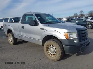 2011 Ford F-150 XL with VIN 1FTMF1EF2BFC59916, listed as a IAAI auction lot 41653525 with 118,632 mi miles and . Bid and sale history available at DreamBid. Image 1.