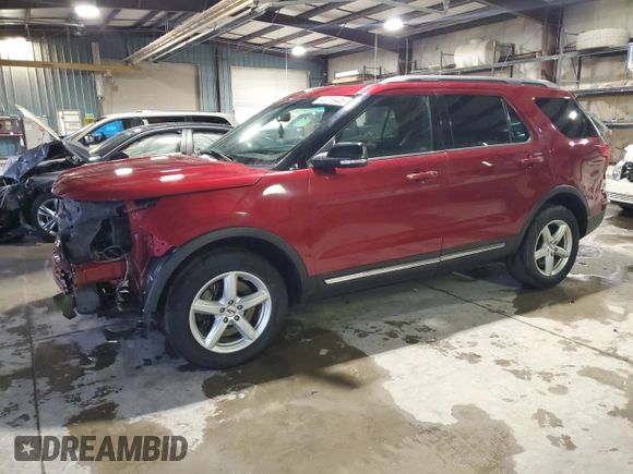 2016 Ford Explorer XLT with VIN 1FM5K8DH9GGC86183, listed as a Copart auction lot 48215405 with 88,594 mi miles and Salvage Title. Bid and sale history available at carsss.com. Image 1.