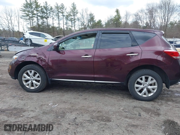 2014 Nissan Murano SL with VIN JN8AZ1MW2EW526329, listed as a IAAI auction lot 41897992 with 155,583 mi miles. Bid and sale history available at carsss.com. Image 14.