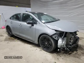 2022 Toyota Corolla SE with VIN 5YFS4MCE9NP115141, listed as a Copart auction lot 47592015 with 26,835 mi miles and Salvage Title. Bid and sale history available at DreamBid. Image 4.