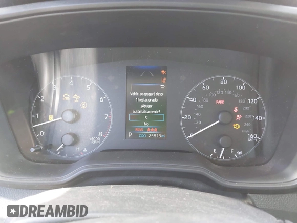 2024 Toyota Corolla LE with VIN JTDB4MEEXR3024245, listed as a IAAI auction lot 42353374 with 25,813 mi miles and . Bid and sale history available at DreamBid. Image 7.