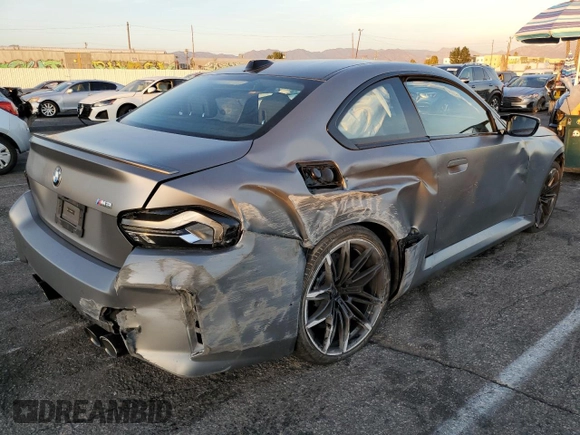 2024 BMW M2 with VIN 3MF13DM00R8E39776, listed as a Copart auction lot 81426484 with 0 mi miles and Salvage Title. Bid and sale history available at carsss.com. Image 3.