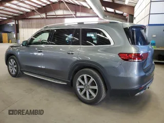 2021 Mercedes-Benz GLS 450 with VIN 4JGFF5KE1MA433451, listed as a Copart auction lot 47578184 with 30,296 mi miles and Salvage Title. Bid and sale history available at DreamBid. Image 2.