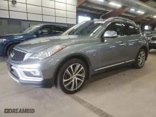 2017 Infiniti QX50 with VIN JN1BJ0RRXHM411601, listed as a Copart auction lot 50267545 with 105,057 mi miles and Salvage Title. Bid and sale history available at carsss.com. Image 1.