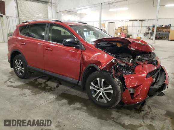 2017 Toyota RAV4 LE with VIN JTMBFREV2HJ162184, listed as a Copart auction lot 58483435 with 80,692 mi miles and Salvage title. Bid and sale history available at DreamBid. Image 4.