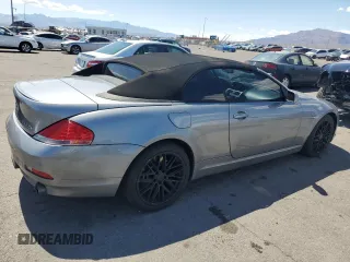 2004 BMW 6 Series 645Ci z VIN WBAEK73424B260298, wystawiony jako Copart lot #56266565 z przebiegiem 139 070 mil mil oraz Tytuł czysty. Historia ofert i sprzedaży dostępna na DreamBid. Obrazek 3.