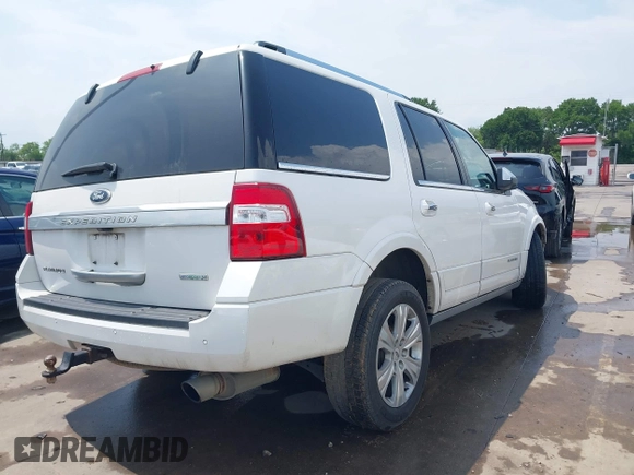 2015 Ford Expedition Platinum z VIN 1FMJU1LT8FEF18854, wystawiony jako IAAI lot #42127115 z przebiegiem 178 647 mil mil oraz . Historia ofert i sprzedaży dostępna na DreamBid. Obrazek 4.
