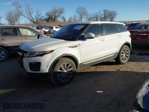 2019 Land Rover Range Rover Evoque SE with VIN SALVP2RX7KH349053, listed as a IAAI auction lot 41258088 with 57,097 mi miles. Bid and sale history available at carsss.com. Image 18.