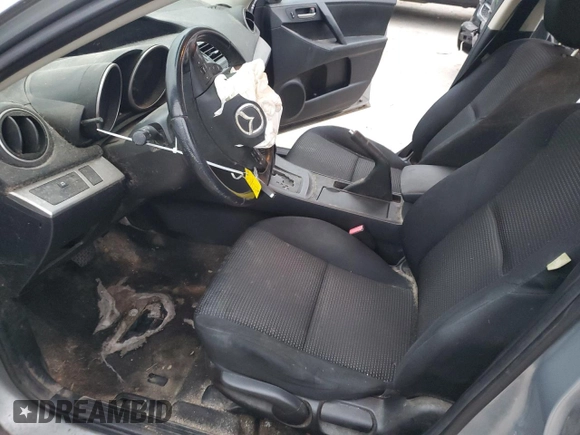 2012 Mazda 3 i Touring z VIN JM1BL1V72C1588543, wystawiony jako Copart lot #85246974 z przebiegiem 142 502 mil mil oraz Szkoda całkowita • Salvage title. Historia ofert i sprzedaży dostępna na DreamBid. Obrazek 7.