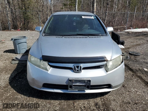 2007 Honda Civic Sdn LX with VIN 2HGFA165X7H003267, listed as a Copart auction lot 50202845 with 321,987 mi miles and Clean Title. Bid and sale history available at carsss.com. Image 5.