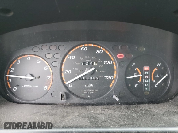 2001 Honda CR-V SE z VIN JHLRD18701S000852, wystawiony jako Copart lot #59744795 z przebiegiem 165 062 mil mil oraz Czysty tytuł • Clean title. Historia ofert i sprzedaży dostępna na DreamBid. Obrazek 9.
