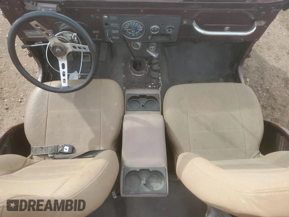 1978 Jeep CJ z VIN J8F83EH126023, wystawiony jako Copart lot #51271905 z przebiegiem 79 999 mil mil oraz Tytuł czysty. Historia ofert i sprzedaży dostępna na DreamBid. Obrazek 8.