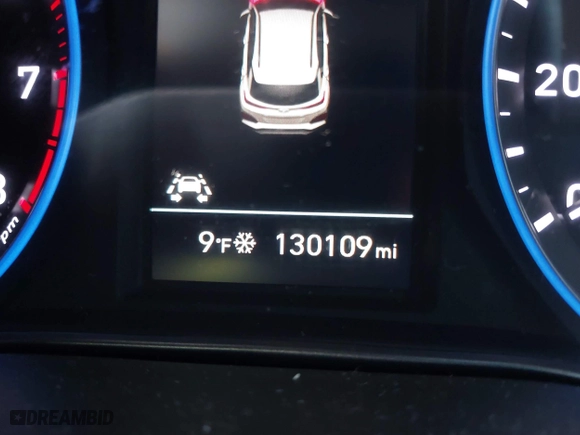 2018 Hyundai Kona Ultimate with VIN KM8K5CA50JU069055, listed as a IAAI auction lot 41634286 with 130,109 mi miles. Bid and sale history available at carsss.com. Image 15.