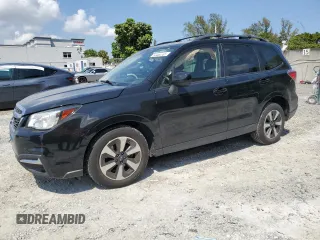 2018 Subaru Forester Premium with VIN JF2SJADC1JH562445, listed as a Copart auction lot 50450705 with 55,063 mi miles and Salvage Title. Bid and sale history available at carsss.com. Image 1.
