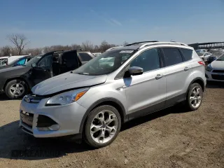 2015 Ford Escape Titanium with VIN 1FMCU9J93FUA01840, listed as a Copart auction lot 47255265 with 187,059 mi miles and Salvage Title. Bid and sale history available at carsss.com. Image 1.