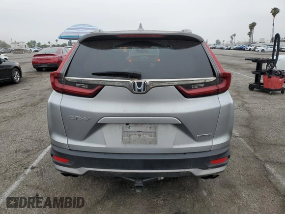2020 Honda CR-V Touring z VIN 7FARW1H96LE006653, wystawiony jako Copart lot #57167475 z przebiegiem 49 286 mil mil oraz Szkoda całkowita • Salvage title. Historia ofert i sprzedaży dostępna na DreamBid. Obrazek 6.