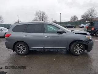 2015 Nissan Pathfinder SL z VIN 5N1AR2MM1FC720641, wystawiony jako IAAI lot #41508533 z przebiegiem 109 661 mil mil oraz . Historia ofert i sprzedaży dostępna na DreamBid. Obrazek 13.