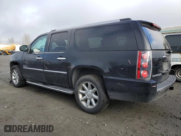 2014 GMC Yukon XL Denali with VIN 1GKS2MEFXER105451, listed as a Copart auction lot 87969055 with 195,639 mi miles and Salvage Title. Bid and sale history available at carsss.com. Image 2.