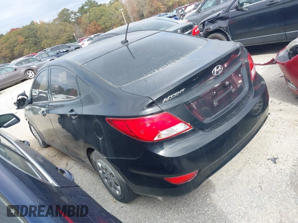 2017 Hyundai Accent SE with VIN KMHCT4AE0HU357796, listed as a IAAI auction lot 38133047 with 111,629 mi miles and . Bid and sale history available at carsss.com. Image 3.