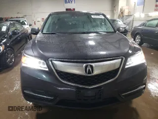 2014 Acura MDX Technology with VIN 5FRYD4H61EB028839, listed as a Copart auction lot 48285235 with 117,281 mi miles and Salvage title. Bid and sale history available at DreamBid. Image 5.
