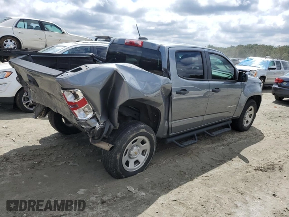 2021 Chevrolet Colorado 2WD Work Truck with VIN 1GCGSBEN1M1293514, listed as a Copart auction lot 72248054 with 84,783 mi miles and Salvage title. Bid and sale history available at DreamBid. Image 3.