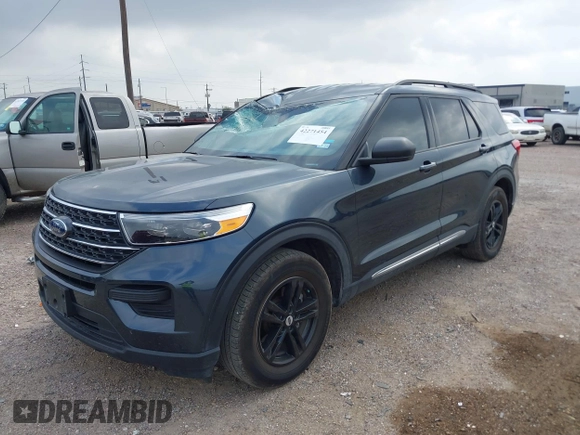 2023 Ford Explorer XLT with VIN 1FMSK7DH9PGB87649, listed as a IAAI auction lot 42271454 with 26,860 mi miles and . Bid and sale history available at DreamBid. Image 17.