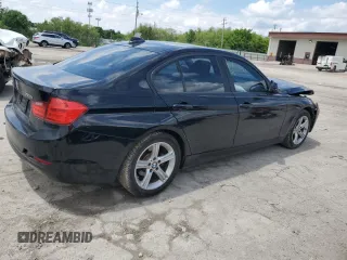 2014 BMW 3 Series 320i xDrive with VIN WBA3C3G51ENS72023, listed as a Copart auction lot 58595225 with 104,315 mi miles and Salvage title. Bid and sale history available at DreamBid. Image 3.