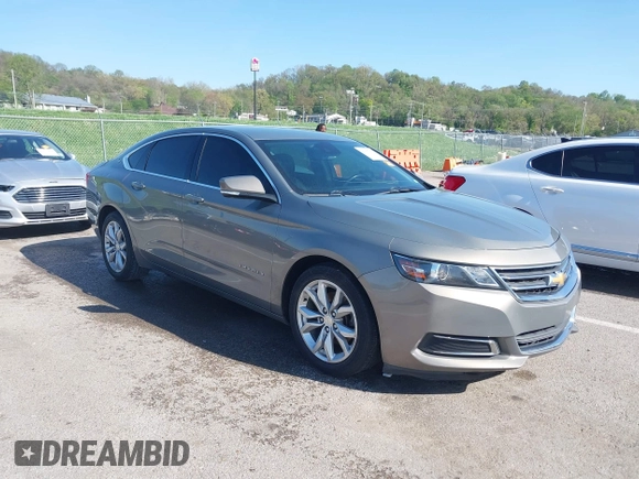 2017 Chevrolet Impala LT with VIN 2G1105S33H9184109, listed as a IAAI auction lot 42067055 with 222,167 mi miles and . Bid and sale history available at DreamBid. Image 1.