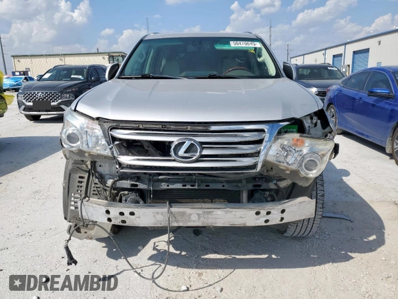 2010 Lexus GX 460 Premium with VIN JTJJM7FXXA5017699, listed as a Copart auction lot 50470045 with 185,063 mi miles and Salvage title. Bid and sale history available at DreamBid. Image 5.