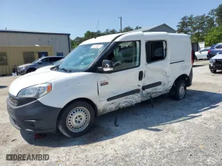 2020 Ram ProMaster City Cargo Van Tradesman with VIN ZFBHRFAB8L6R71571, listed as a Copart auction lot 52285195 with 72,045 mi miles and Salvage Title. Bid and sale history available at carsss.com. Image 1.