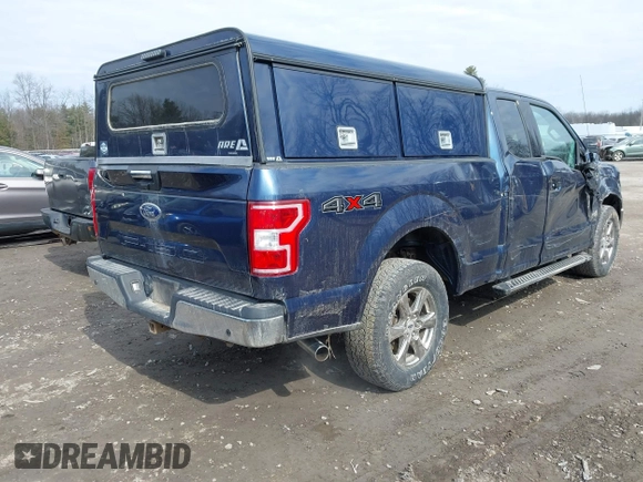 2020 Ford F-150 XL with VIN 1FTFX1E50LFC15119, listed as a IAAI auction lot 41784677 with 21,117 mi miles and . Bid and sale history available at DreamBid. Image 4.