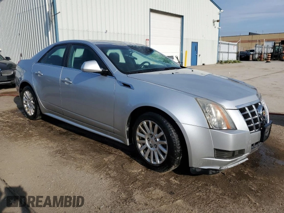2012 Cadillac CTS with VIN 1G6DC5E56C0143293, listed as a Copart auction lot 63733405 with 244,318 mi miles and Salvage title. Bid and sale history available at DreamBid. Image 4.