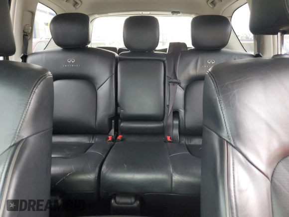 2012 Infiniti QX56 8-passenger z VIN JN8AZ2NC6C9316225, wystawiony jako Copart lot #42955725 z przebiegiem 204 534 mil mil oraz Szkoda całkowita • Salvage title. Historia ofert i sprzedaży dostępna na DreamBid. Obrazek 10.