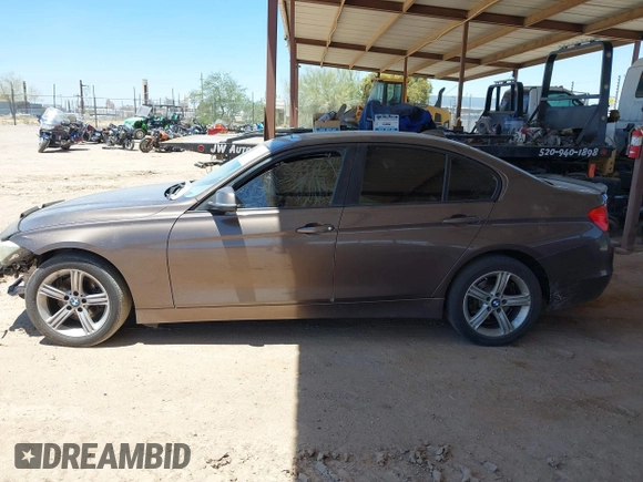 2015 BMW 3 Series 328i with VIN WBA3A5C51FF608143, listed as a IAAI auction lot 42387613 with 92,964 mi miles and . Bid and sale history available at DreamBid. Image 14.