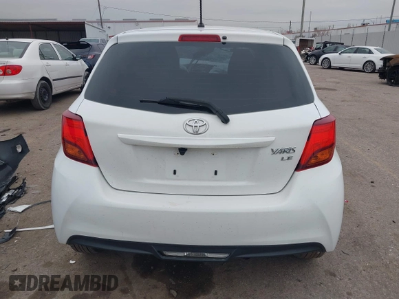 2015 Toyota Yaris L with VIN VNKKTUD34FA019480, listed as a IAAI auction lot 41341253 with 118,673 mi miles. Bid and sale history available at carsss.com. Image 17.
