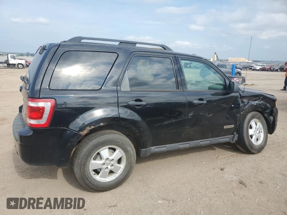 2008 Ford Escape XLT with VIN 1FMCU931X8KD85671, listed as a Copart auction lot 60652235 with 138,499 mi miles and Clean title. Bid and sale history available at DreamBid. Image 3.