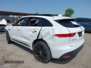 2017 Jaguar F-Pace 35t R-Sport with VIN SADCL2BV2HA094403, listed as a IAAI auction lot 42399910 with Not provided miles and . Bid and sale history available at DreamBid. Image 3.