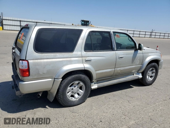 2001 Toyota 4Runner SR5 z VIN JT3GN86R610214954, wystawiony jako Copart lot #56042545 z przebiegiem 240 167 mil mil oraz Czysty tytuł • Clean title. Historia ofert i sprzedaży dostępna na DreamBid. Obrazek 3.